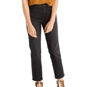 MADEWELL | Perfect Vintage Denim Jean | Size 27 | Black
